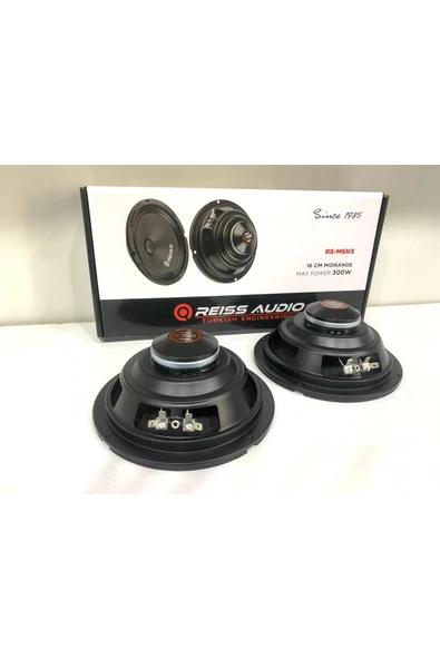 REISS AUDIO AUDİO RS-M6NX 300 WATT 100 RMS 16 CM NEODYUM MİDRANGE - 5