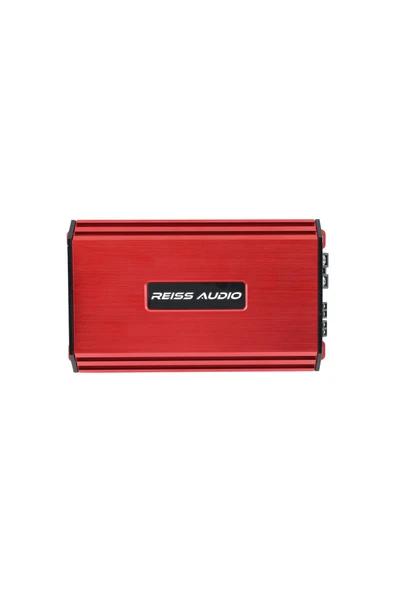 Reiss Audio Rs-Q3000.4 d 4x150 Rms Mini Pro Seri Kırmızı oto Amfi Anfi Amplifier aksr - 2