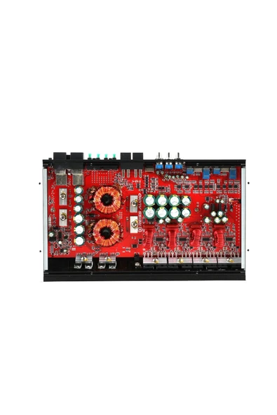 Reiss Audio Rs-T1000.4 4kanal Profesyonel Oto Amfi 4 Ohm 4x250w Rms Arkası Camlı Anfi bas kontrollü - 3