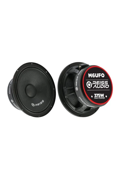 Reiss Rs-m6ufo 16cm Oto Midrange Hoparlör Çifti 750wat-300w Rms Iki Adet Özel Seri Kapaklı
