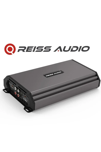 Reiss Audio Rs-kl60.4 Ab Class 4kanal Fanlı Oto Amfi 4ohm 4x60w Rms-2ohm 4x85w Rms Anfi Aksar