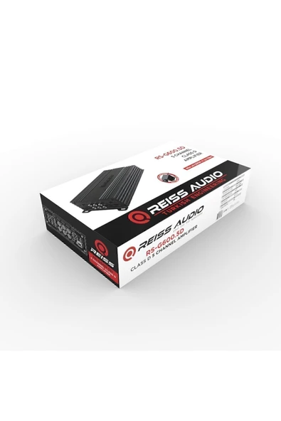 REISS AUDIO Rs-G600.5D 5 Uyumlu Kanal 2024 Üretim Yeni Nesil Digital Amfi - 5