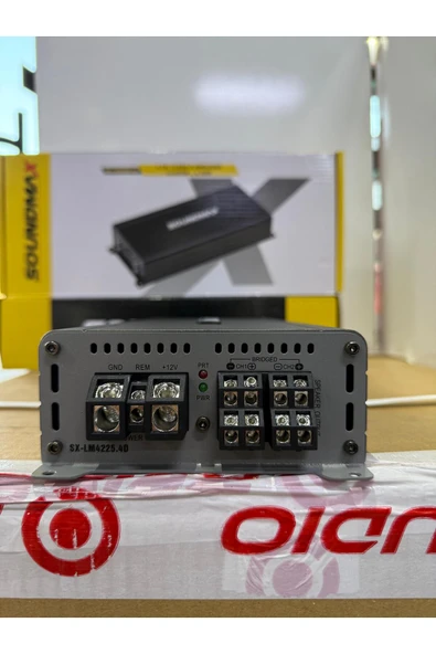 Soundmax Sx-Lm4225.4 4x225w Rms 4 Ohm 4kanal Profesyonel Oto Amfi Anfi - 2