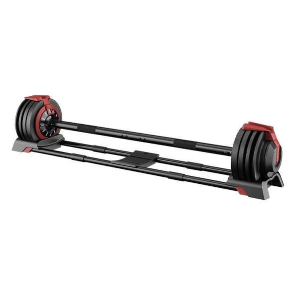 KingSmith Mekanik Ayarlı 24KG Dambıl, Kettlebell, Halter Seti (3ü1 Arada) - 12