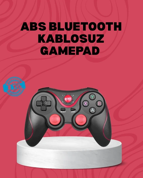 Ergonomik Tasarımlı Çok Yönlü Wireless Gamepad ürün görseli 1