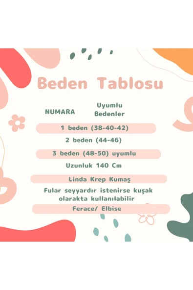 Kadın Tesettür Ferace - Resim 2