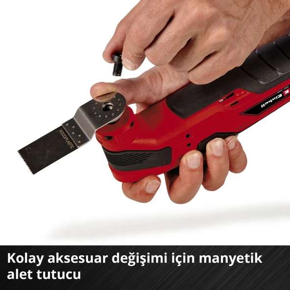 Einhell TC-MG 18 Li - Solo, Akülü Raspalama Makinesi - Resim 6