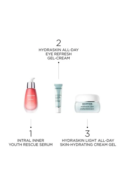 Darphin Nemlendirici Göz Kremi- Hydraskin All Day Eye Fresh Gel Cream 15 ml 882381082208 - Resim 3