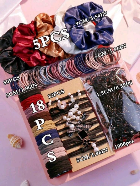 Saç Aksesuarları Toka Seti