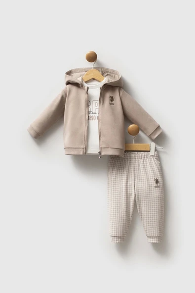 U.s. Polo Assn 3'lü Takım Usb2579 Kum ürün görseli