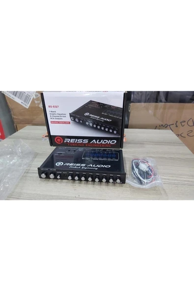 REISS AUDIO Rs-eq7 7 Band Grafik Ekolayzır Graphic Equalizer - 3
