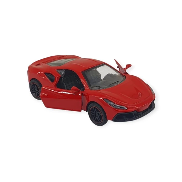 Çek Bırak Araba Metal - 6643-06 - Kırmızı ürün görseli