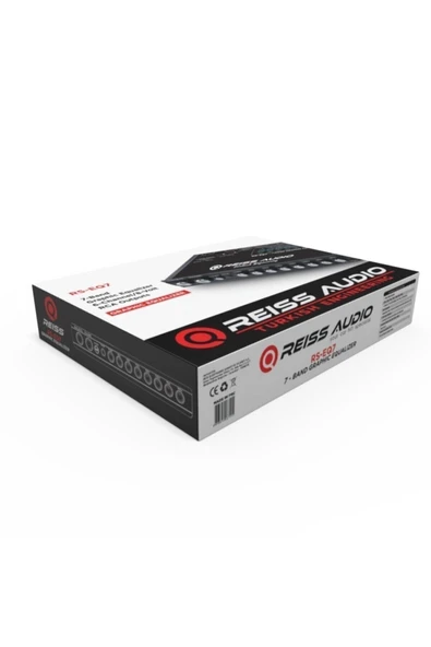 REISS AUDIO Rs-eq7 7 Band Grafik Ekolayzır Graphic Equalizer - 2