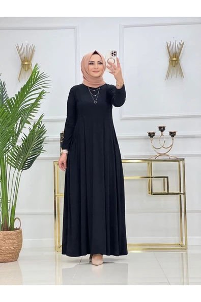 Kadın Tesettür Elbise - Resim 5