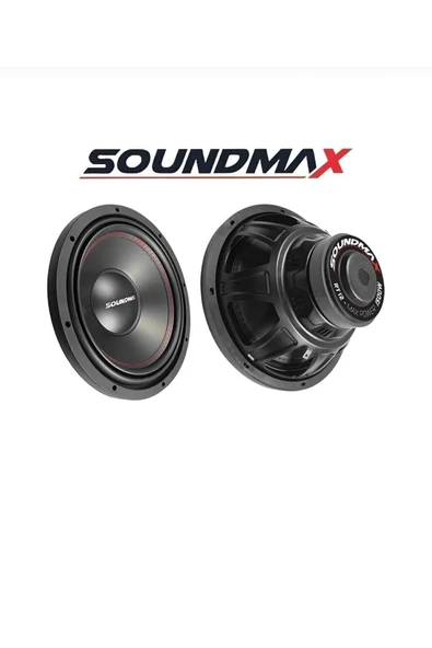 Soundmax Sx-rt12 30cm Subwoofer 1500wat 400rms Kabinli Bass - 2