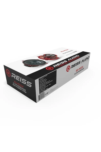 REISS AUDIO Rs-m5dx 13cm 170 Watt Carbon Seri Amfi Uyumlu Midrange Çift Fiyatıdır - 4
