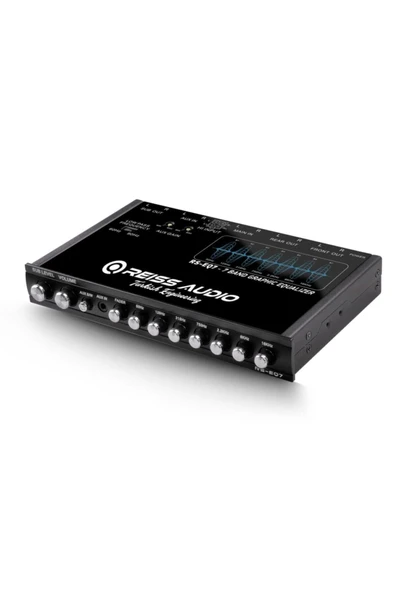REISS AUDIO Rs-eq7 7 Band Grafik Ekolayzır Graphic Equalizer