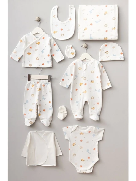 Bebitof Panter 10 Parça Hastane Çıkışı 10113 Ekru ürün görseli