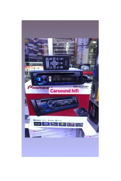 Pioneer Deh-s4250bt 2ad Bluetoth Usb Fm Cd Iphone 2amfı Çıkışlı 4x50 Güç 2yıl Garantili Dijicom. - 2