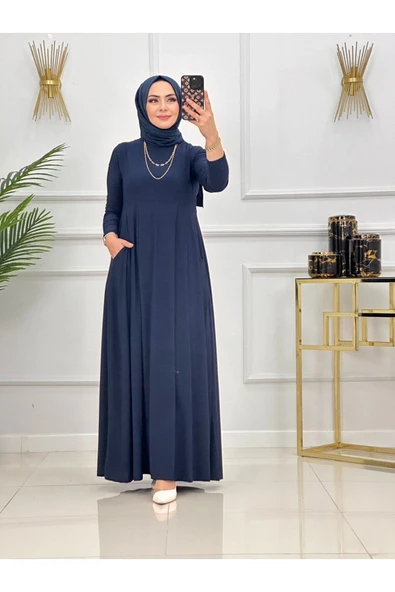 Kadın Tesettür Elbise - Resim 6