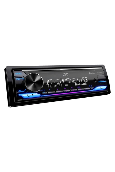 JVC Kd-x482bt 3amfi Rca Çıkışlı Profesyonel Tesisat Teyibi Oto Teyp Rgb Işıklı Bluetooth-usb - 1