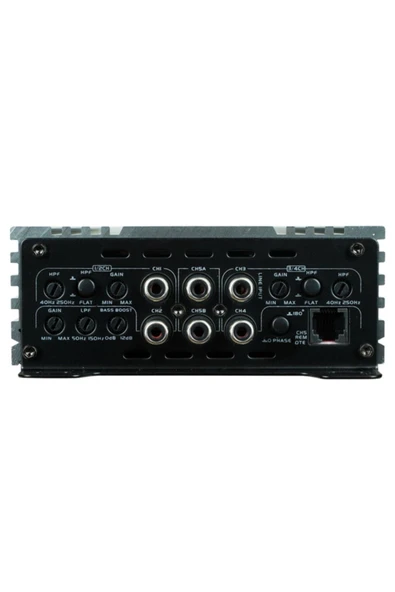 Reiss Audıo Rs-g600.5. 5 Kanal 4x80w 1x200w Rms 4ohm Dijital Amfi Bas Kontrollü D Class - 2