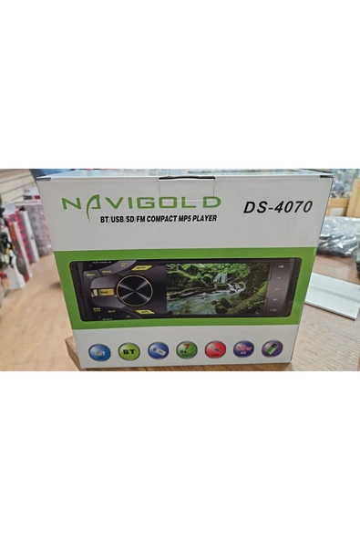 Navigold Ds-4070 Araba Oto Teyp Ekranlı Bluetooth-mp5-mp4-usb-sd Kamerasız - 4