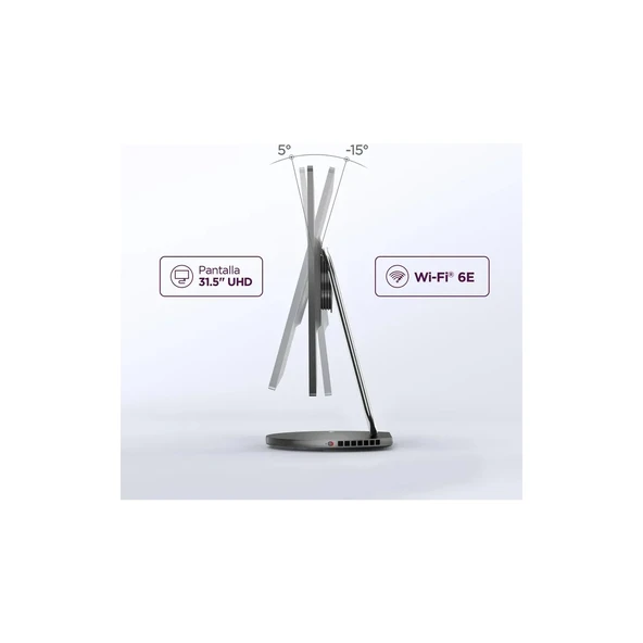 Yoga Aıo 9 Intel Core I9 13900H 32GB 1tb SSD Rtx 4050 Windows 11 Pro 31.5" UHD All In One Bilgisayar F0HJ0037TR - Resim 4