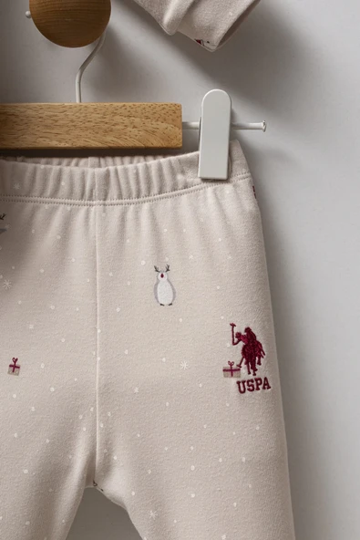 U.s. Polo Assn 2 Li Takım Usb2532 Bej - 3