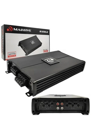 Massive Ms-b3500.4k 4 Kanal Stereo Amfi 3000w - 2