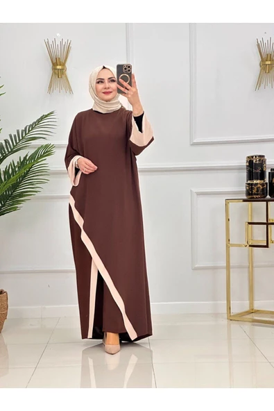 Kadın Tesettür 2^Li  Takım Tunik&Pantolon - 7