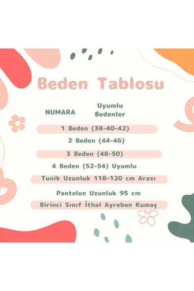 Kadın Tesettür 2'Li Takım Tunik & Pantolon - 3