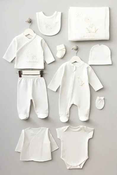 Bebitof Uğur Böceği 10 Parça Hastane Çıkışı 10122 Ekru ürün görseli