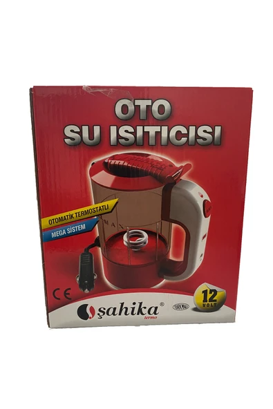 sesoto Termostatlı Araç İçi Oto Su Isıtıcısı Kettle 12v 500ml - 2
