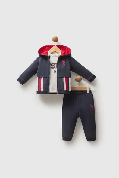 U.s. Polo Assn 3'lü Takım Usb2537 Lacivert - 1