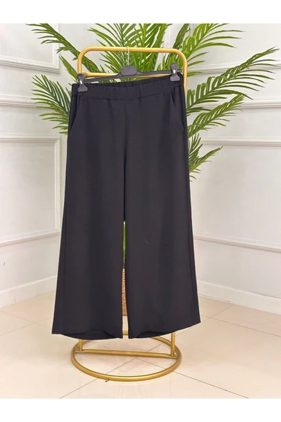 Kadın Giyim Beli Lastikli Ayrobin Pantolon ürün görseli