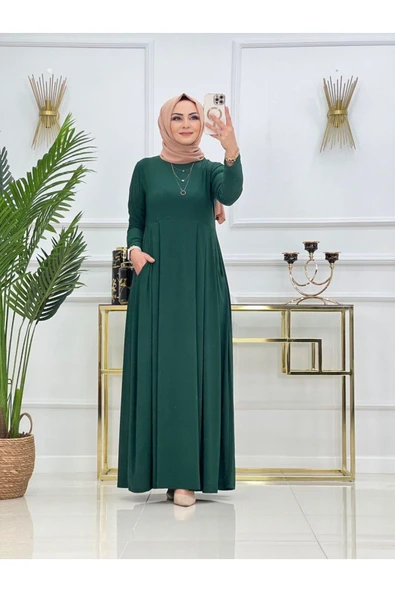 Kadın Tesettür Elbise - Resim 4