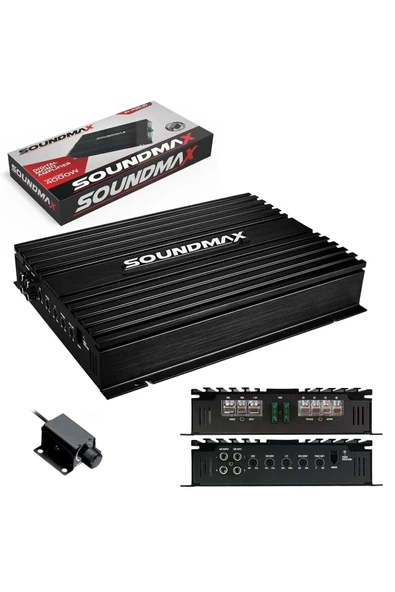 Soundmax Sx-600.1d Mono Amfi Bas Kontrollü - 1