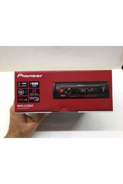 Pioneer Mvh-s125uı Oto Teyp Usb Aux Çift Amfi Çıkışı Mıxtrax - 6