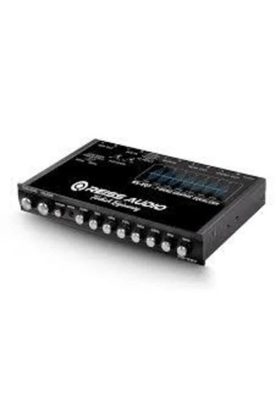 REISS AUDIO Reiss Audıo Rs-eq7 7 Bantlı Grafik Ekolayzer 6 Kanallı / 8 Volt Rca Çıkışları