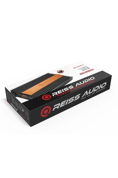 REISS AUDIO Reiss Rs-4150.4ax 2ohm 4x200rms Pro Oto Amfi - 2