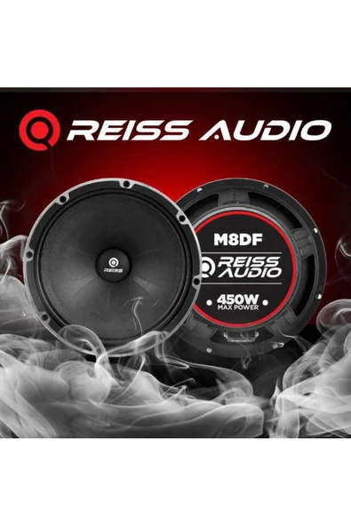 Reiss Deprem Etkisi Özel Seri 20cm Midrange 450 Watt 200rms Iki Adet M8df - 3