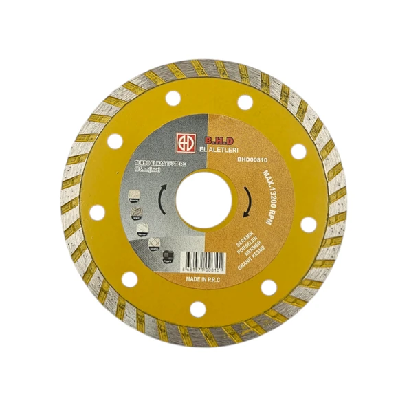 Fixonic B.H.D BHD00810 115mm Turbo Granit Mermer Kesici ürün görseli 1