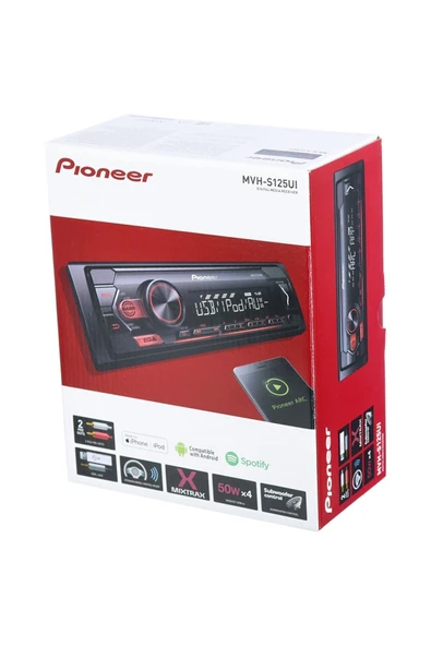 Pioneer 125uı Usbli 2anfi Çıkışlı Teyp