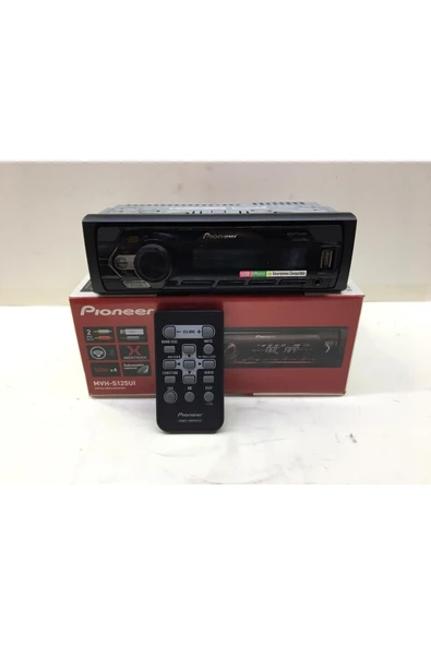 Pioneer Mvh-s125uı Oto Teyp Usb Aux Çift Amfi Çıkışı Mıxtrax - 7