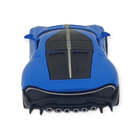 Çek Bırak Araba Metal - 6643-06 - Mavi - Resim 5