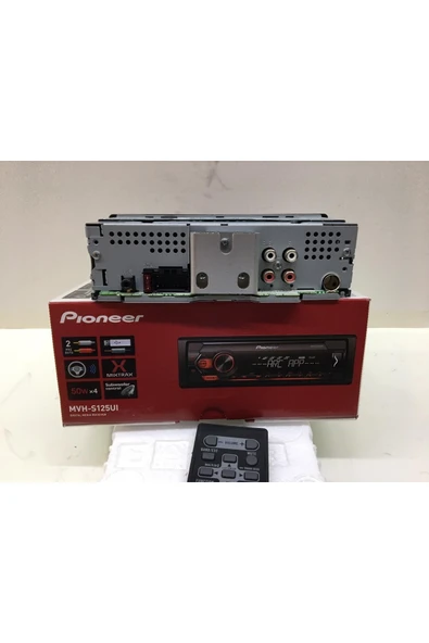 Pioneer Mvh-s125uı Oto Teyp Usb Radio Aux Girişli 2020 Model Mvh-s125uı - 3