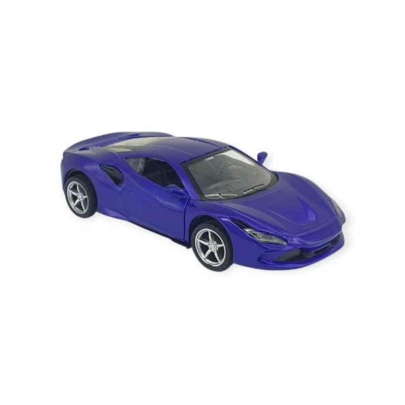 Çek Bırak Araba Metal - 6636-68M - Mavi
