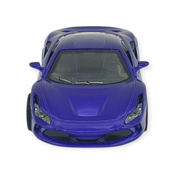 Çek Bırak Araba Metal - 6636-68M - Mavi - 5