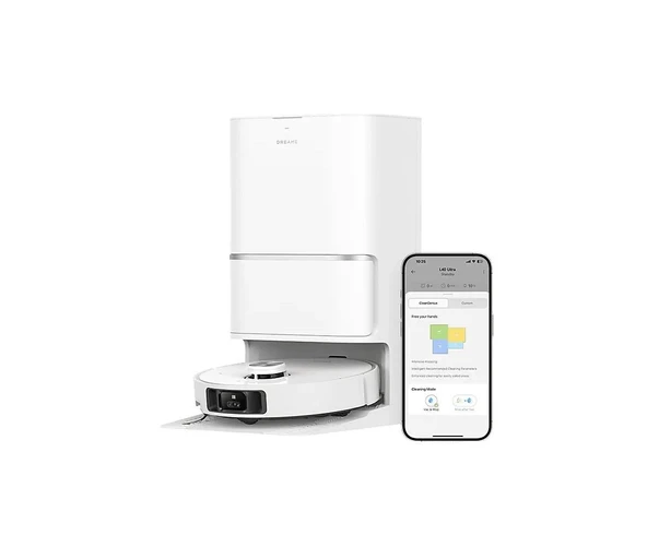 DREAME L40 Ultra Mop Robot Süpürge Beyaz - Resim 3